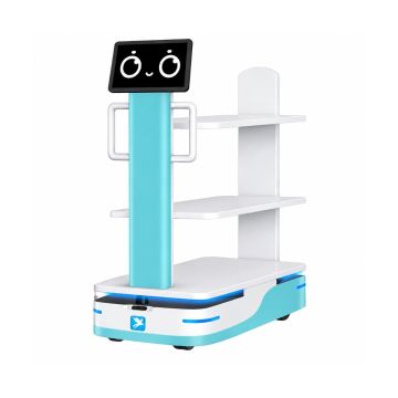 Alpha Robot Panda E Multi Layer Hospital Delivery Robot
